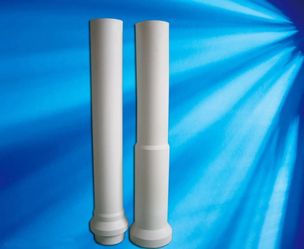 aluminum titanate riser tube for casting